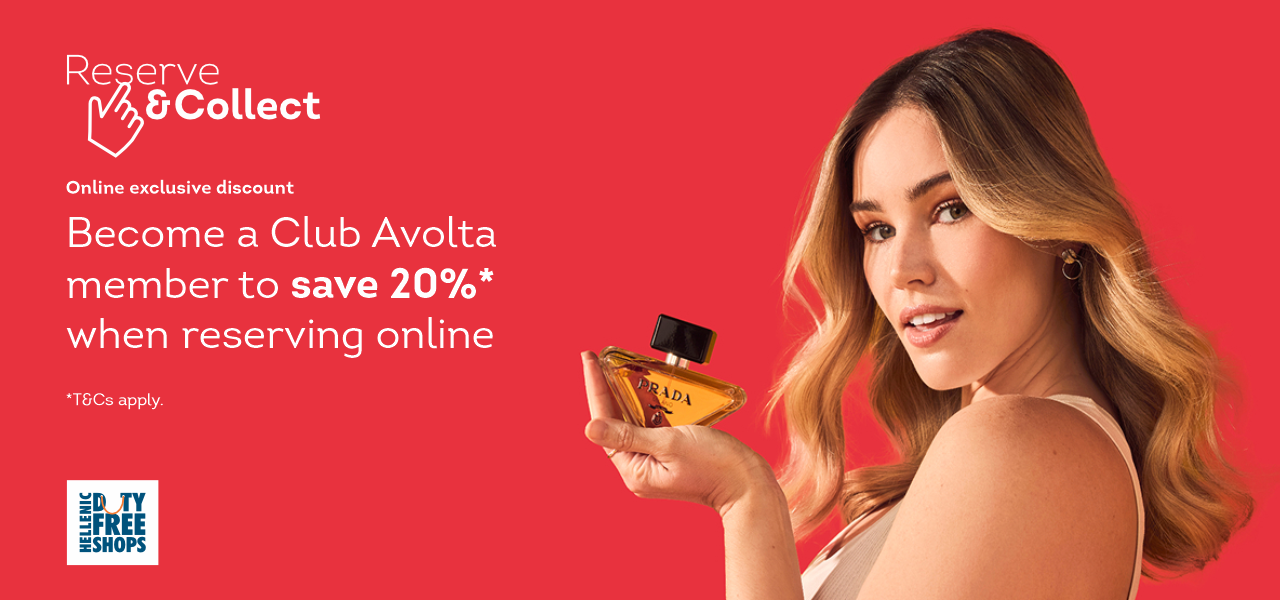 Become a Club Avolta member to save 20% when reserving online